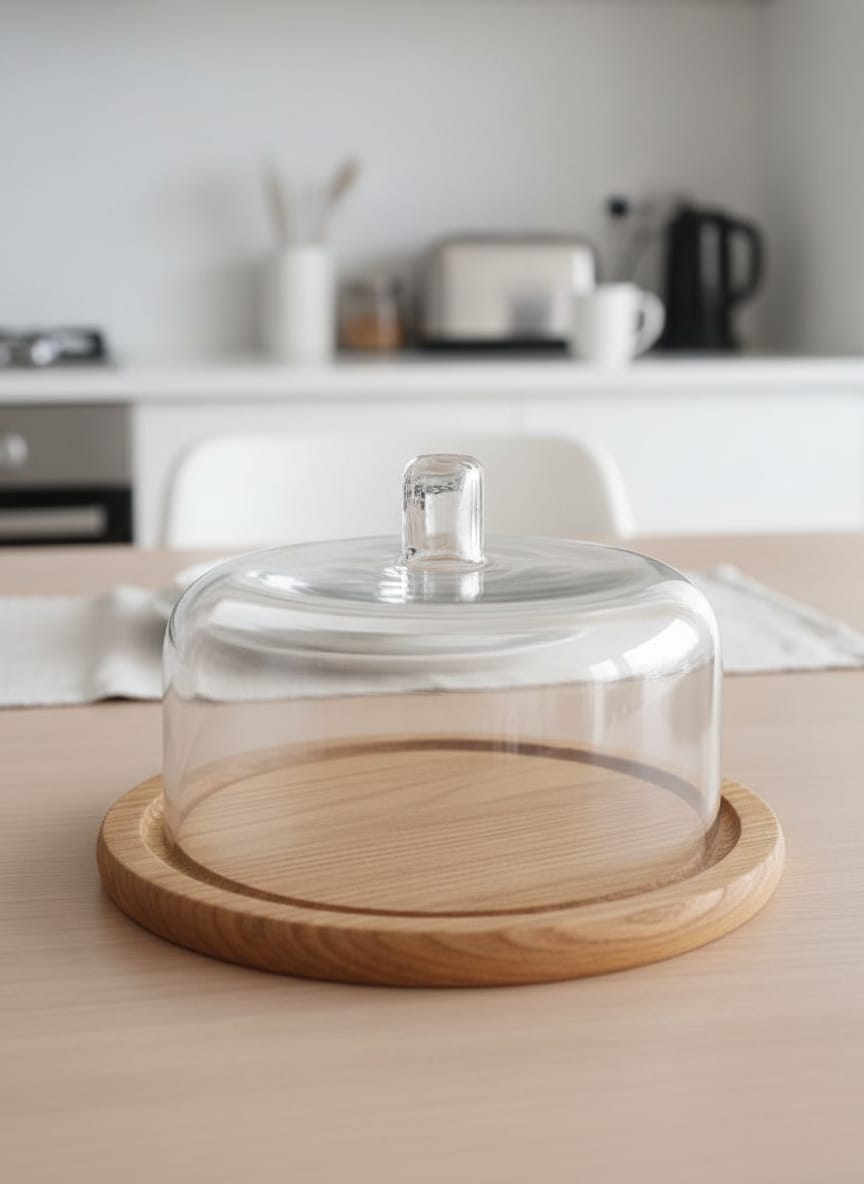 Glass Candle Holder
